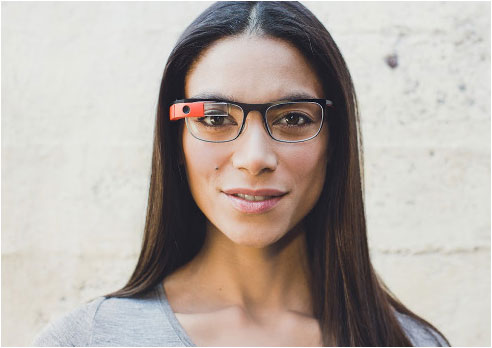 умные очки от Google на конференции 2014