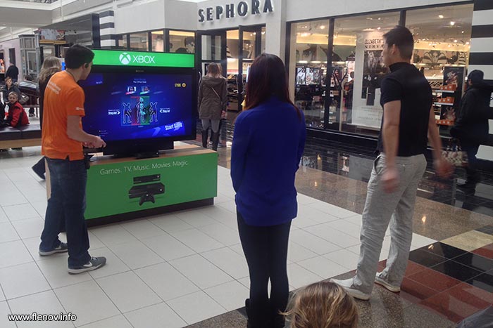 Демонстрация XBox One
